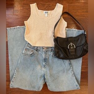 Vintage Arizona Jean Co high rise straight leg denim